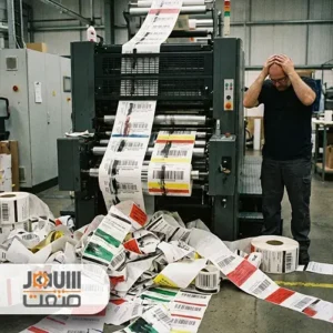 اشتباهات چاپ لیبل صنعتی