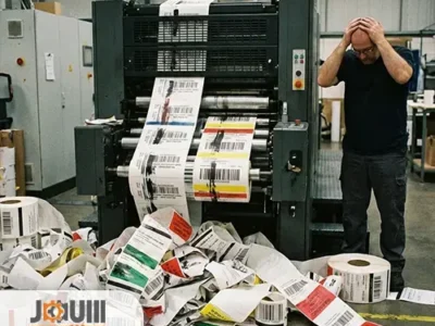 اشتباهات چاپ لیبل صنعتی