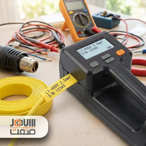 برچسب ‌گذاری با نوار شیرینگ حرارتی