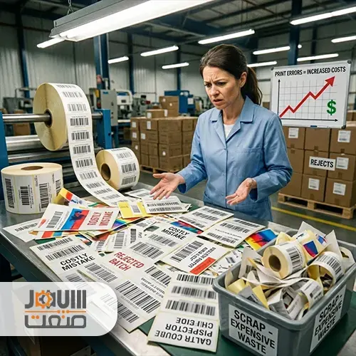 مزایا و معایب لیبل شیرینگ حرارتی و لیبل معمولی در پرینترهای سیم و کابل